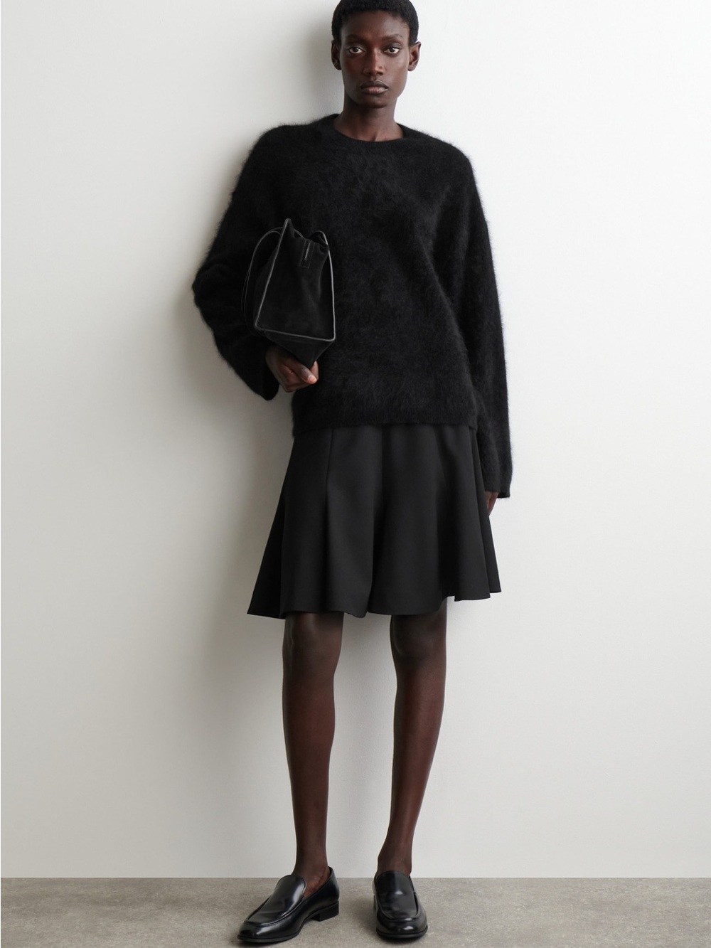 COS flare mini skirt